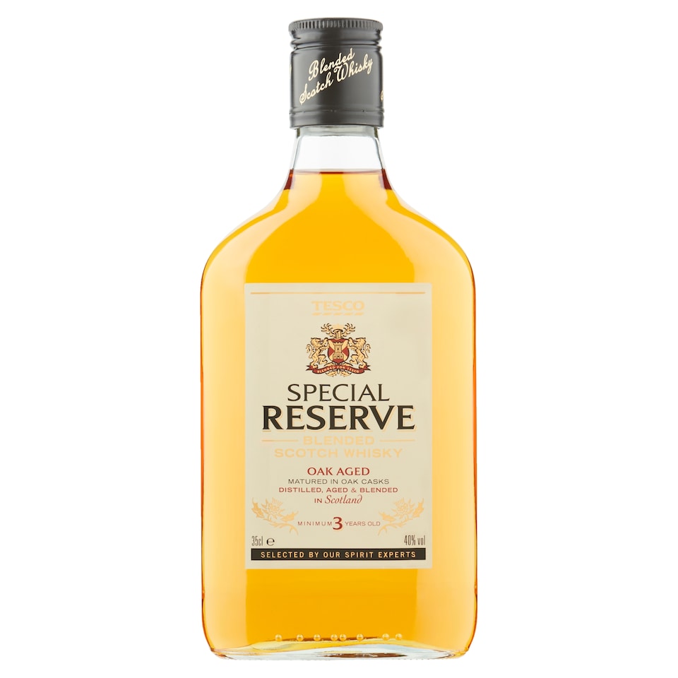 Tesco Special Reserve Scotch Whisky 35Cl