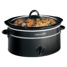 Crockpot 3.5L Black Slow Cooker