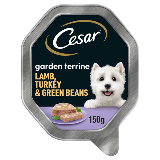 Cesar Gnd Terrine Lamb Turkey Green Beans 150g Tesco Groceries