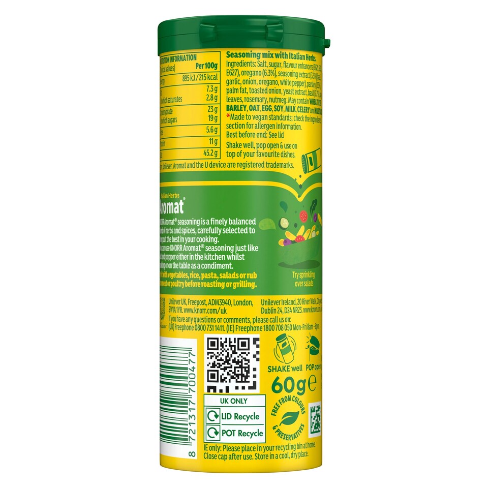 image 1 of Knorr Aromat Italian Herbs 60G