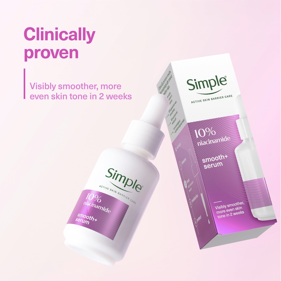 image 1 of Simple 10% Vitamin B3 Booster Face Serum 30Ml