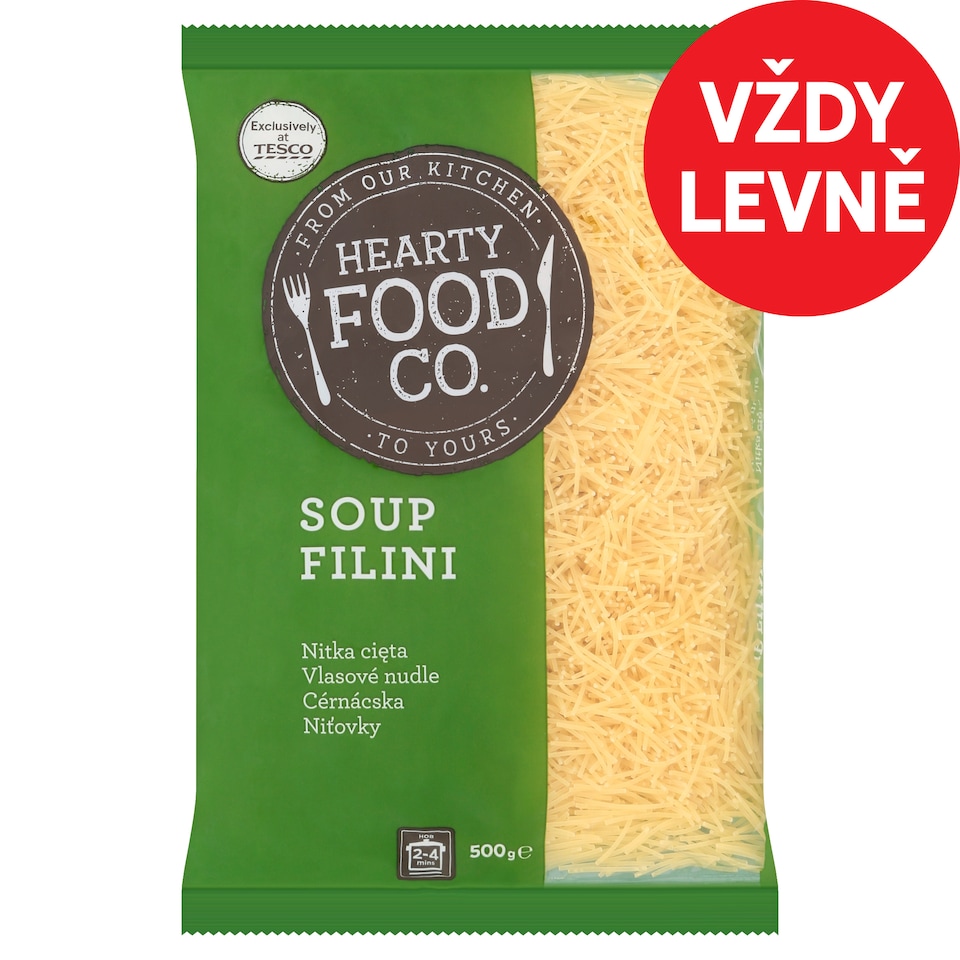 Hearty Food Co. Soup Filini 500g