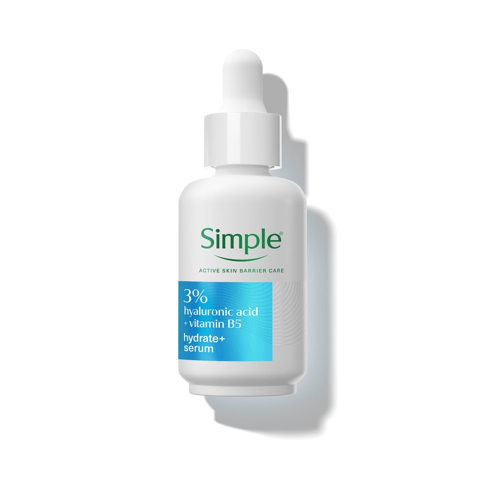 image 1 of Simple 3% Vitamin B5 & Hyaluronic Acid Booster Face Serum 30Ml
