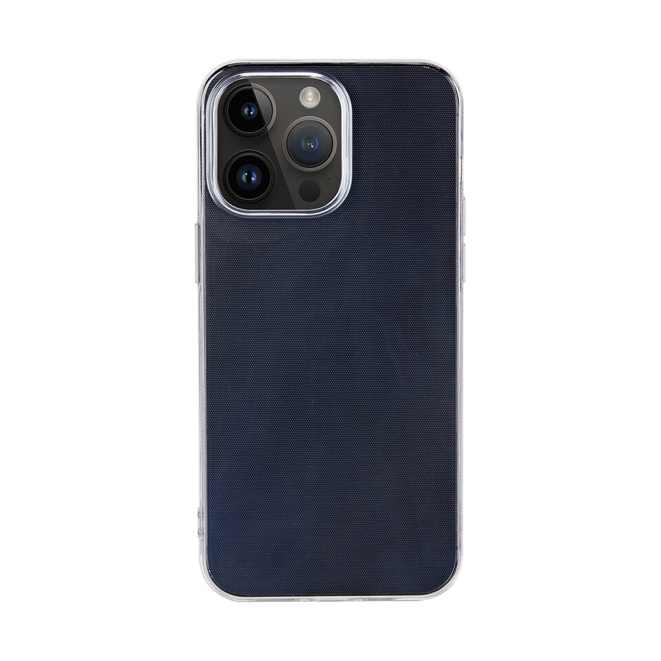 image 1 of GROOV-E IPHONE 15 PRO MAX CLEAR SHELL CASE