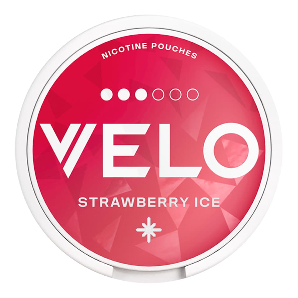 image 1 of Velo Nicotine Pouches - Strawberry Ice 10mg 20 Pack