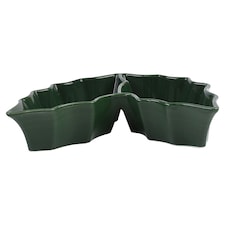 F&F home Holly shaped nibble bowl 