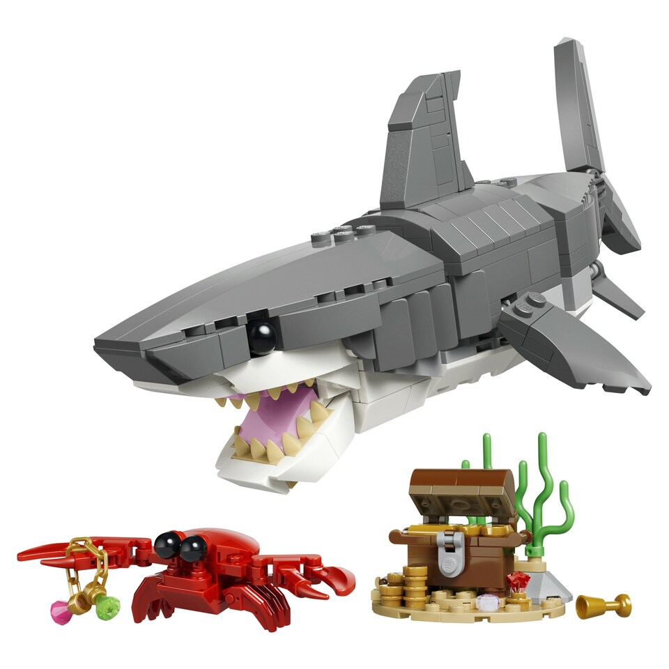LEGO Creator 3 v 1 31381 Veszedelmes cápa egy kincsesládával  1. kép