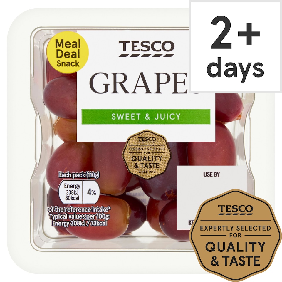 Tesco Grapes 110G Tesco Groceries
