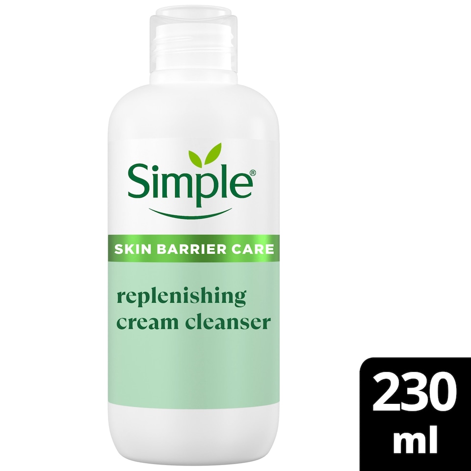 image 1 of Simple Replenishing Cream Face Cleanser 230ml