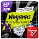Ninjamas Pyjama Pants Űrhajós, 9 db Pyjama Bugyipelenka, 8 Éves Kor, 27kg-43kg  1. kép