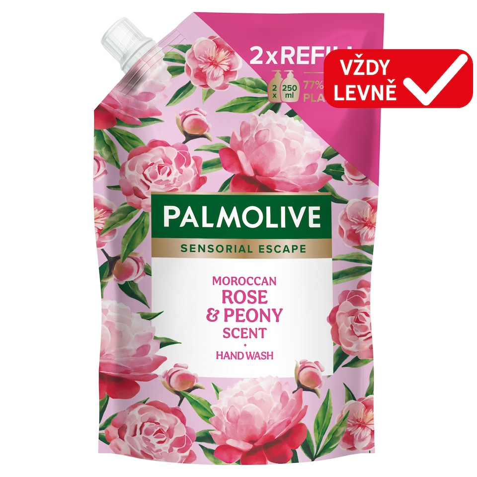 image 1 of Palmolive Sensorial Escape Moroccan Rose & Peony Hand Wash 500ml