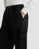 image 2 of F&F Active Waterproof Drawstring Trousers in Black