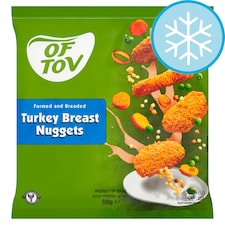 Of Tov Turkey Breast Nuggets 600G