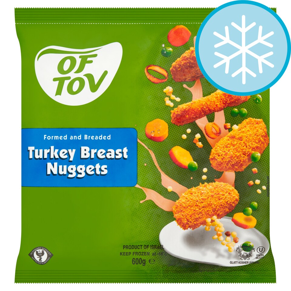 Of Tov Turkey Breast Nuggets 600G