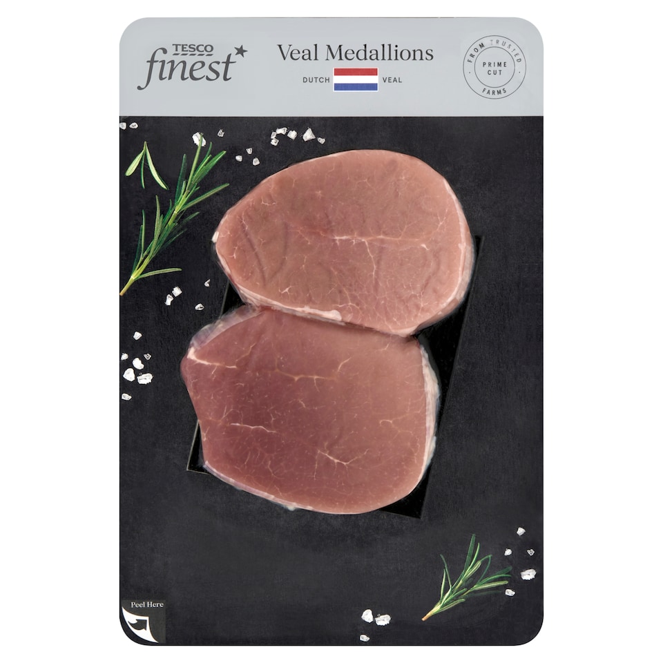 Tesco Finest Veal Medallions 0.200 kg