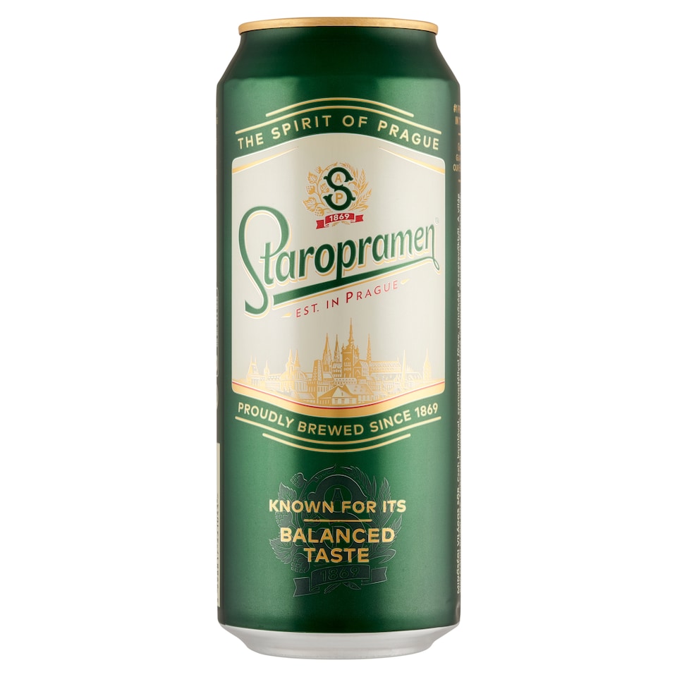 Staropramen minőségi világos sör 5% 0,5 l  1. kép