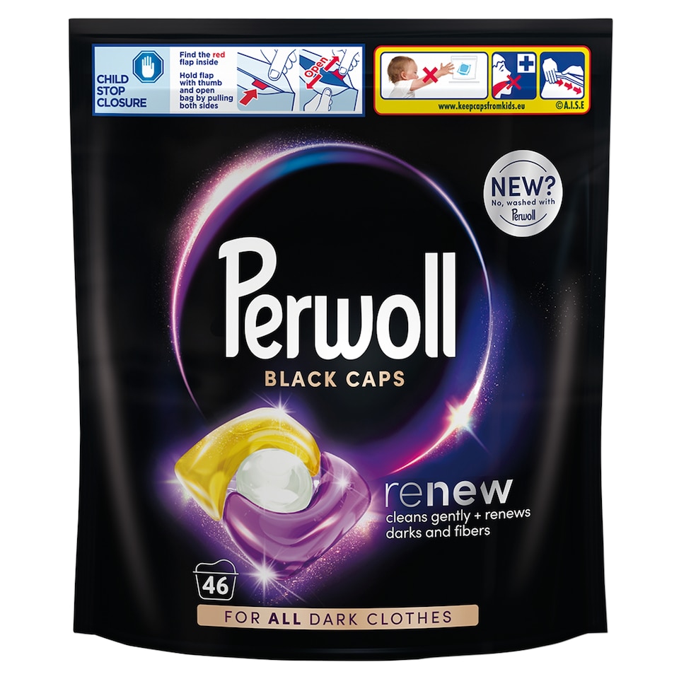 image 1 of Perwoll pracie kapsuly Black 46 praní, 621g