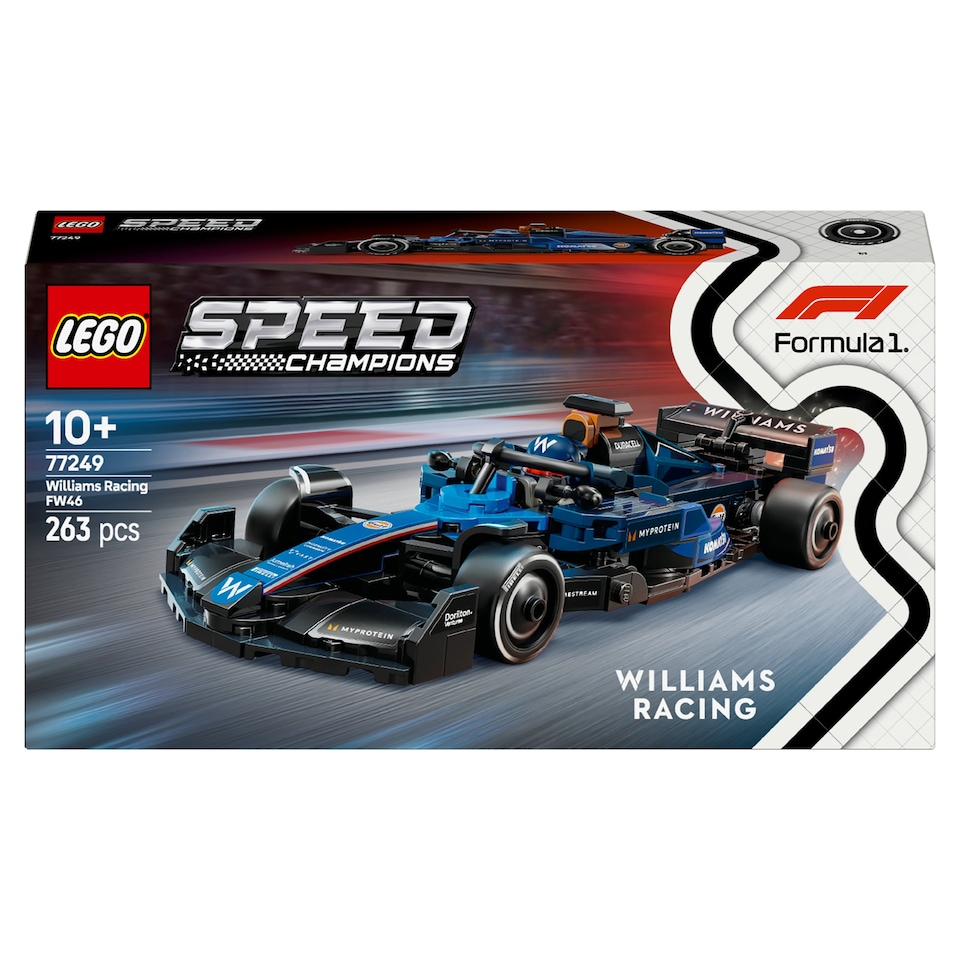 image 1 of LEGO Speed Champions 77249 Williams Racing Fw46 F1 Race Car