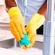 image 4 of Marigold Extra Life Kitchen Gloves - Medium 1 Pair