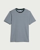 image 4 of F&F Pure Cotton Striped T-Shirt in Green