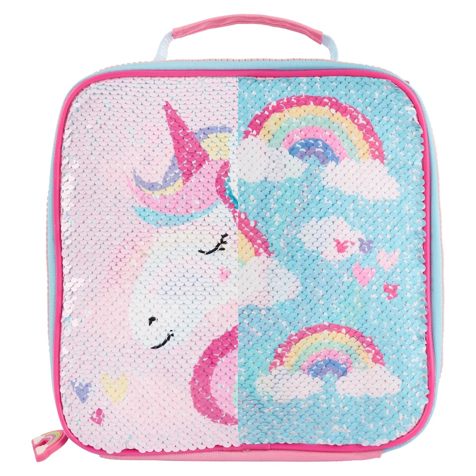 image 1 of Polar Gear Unicorn Sequin Lunch Bag