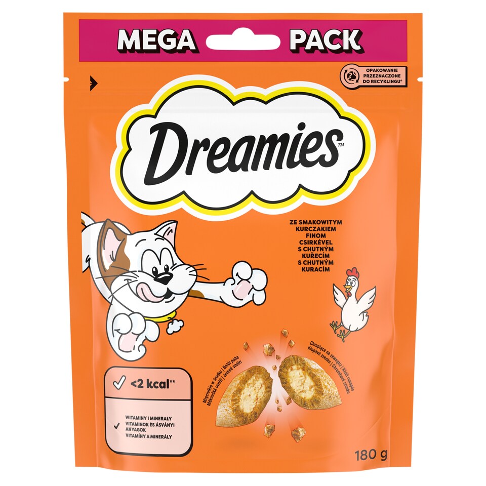 Dreamies S kuřecím 180g