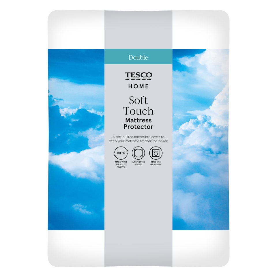 Tesco Soft Touch Mattress Protector Double