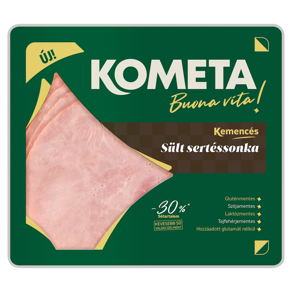Kometa Kemencés Sliced Roasted Pork Ham 90 g