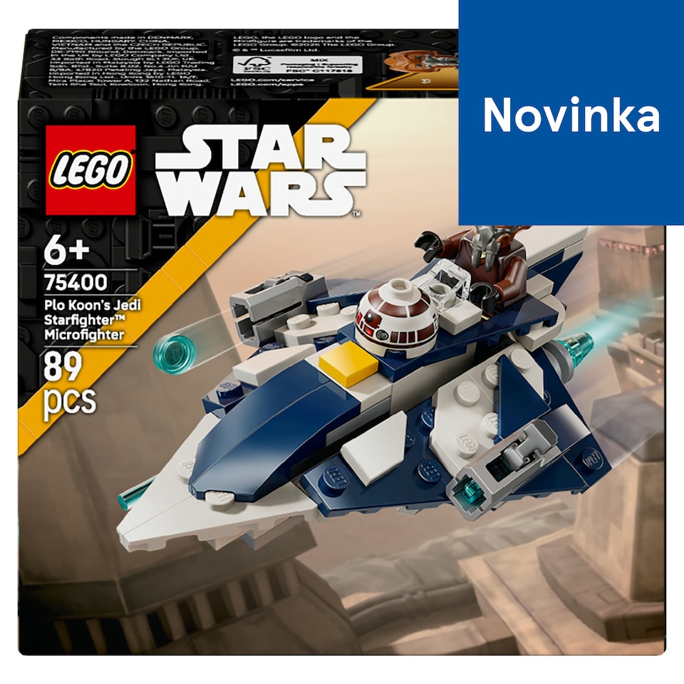 image 1 of LEGO Star Wars 75400 Plo Koon's Jedi Starfighter Microfighter