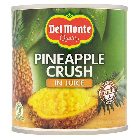 Del Monte Crushed Pineapple In Juice 435G Tesco Groceries