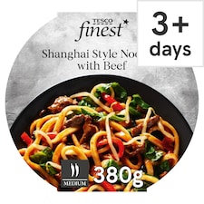 Tesco Finest Beef Shanghai Style Noodles 380g