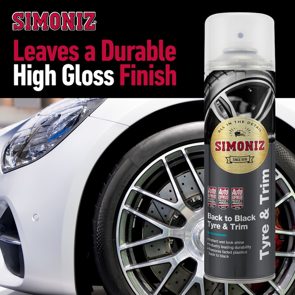 image 1 of Simoniz Back to Black Tyre and Trim 500ml