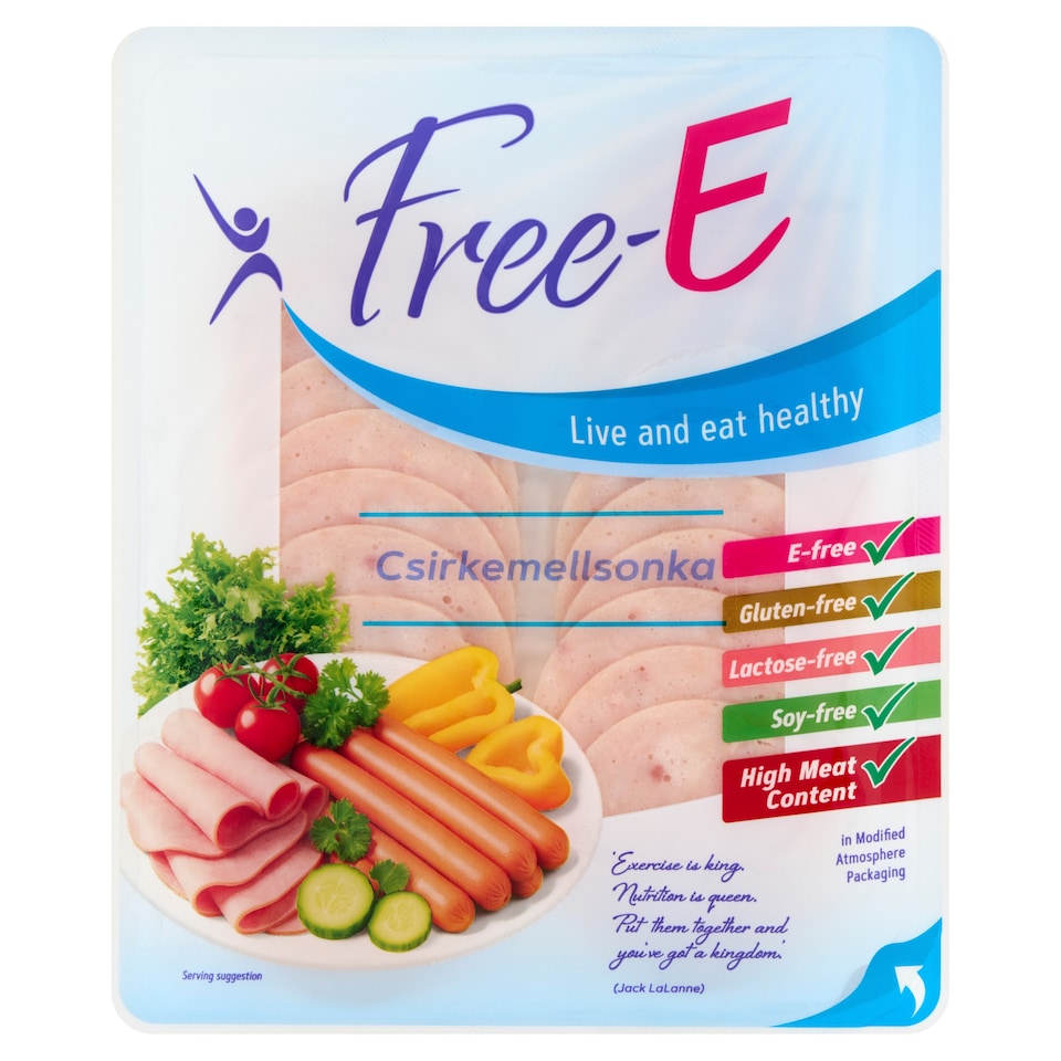 Free-E szeletelt csirkemellsonka 100 g