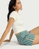 image 3 of F&F 2-Piece Cotton Rich Striped Pyjama Set in Multi