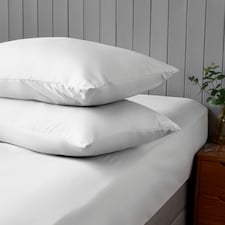 Silentnight White Pillowcase Pair 