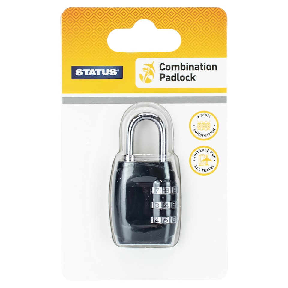 Status Combination Travel Padlock