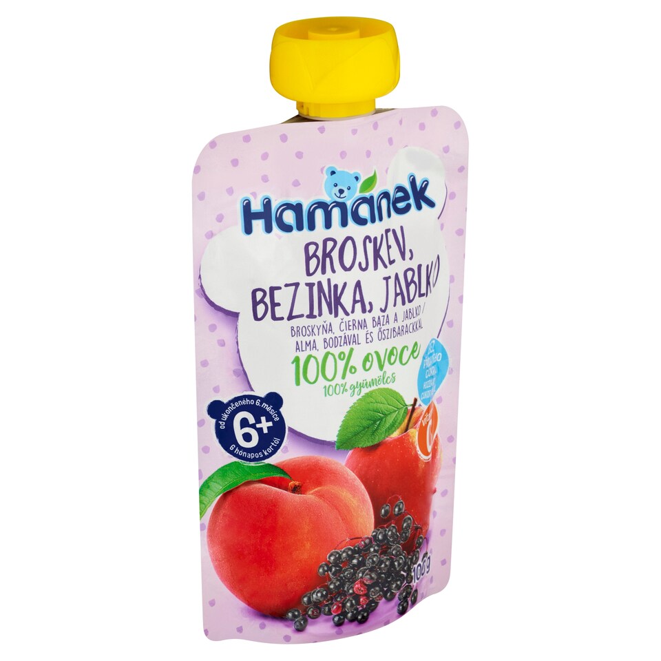 image 1 of Hamánek Peach, Elderberry, Apple 100 g