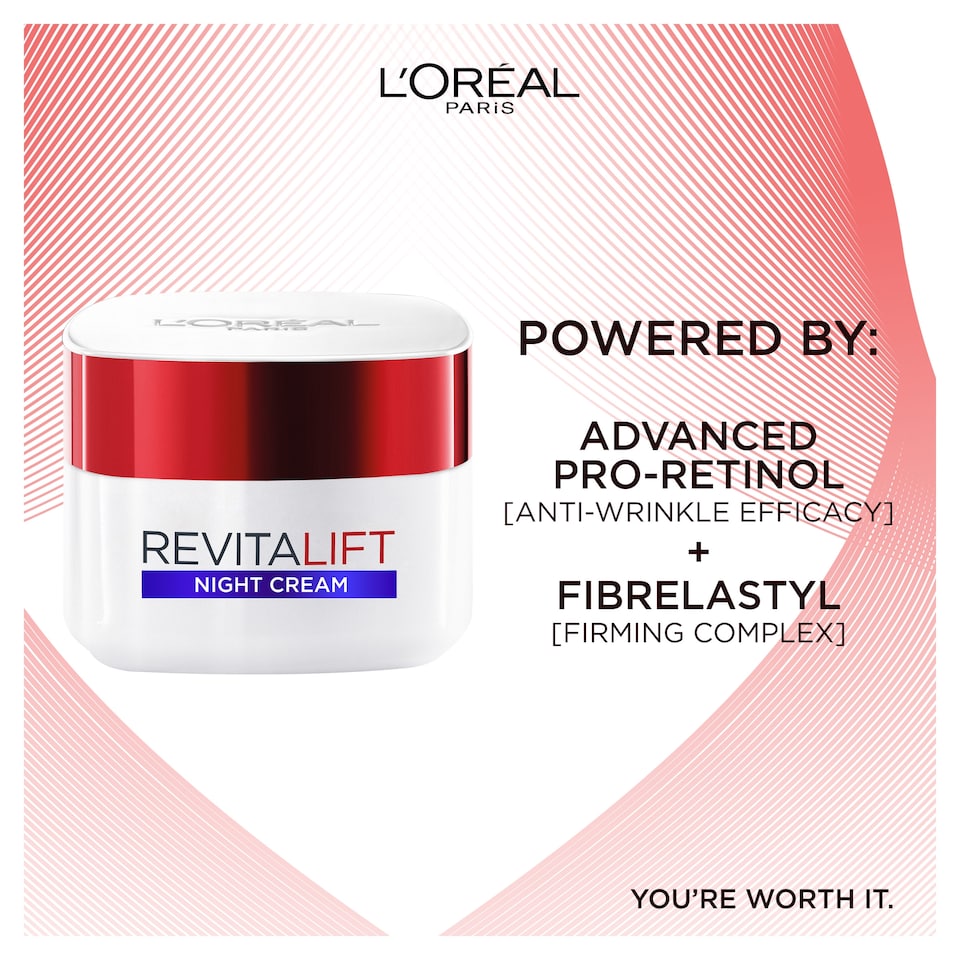 image 1 of L'Oreal Paris Revitalift Night Cream 50Ml