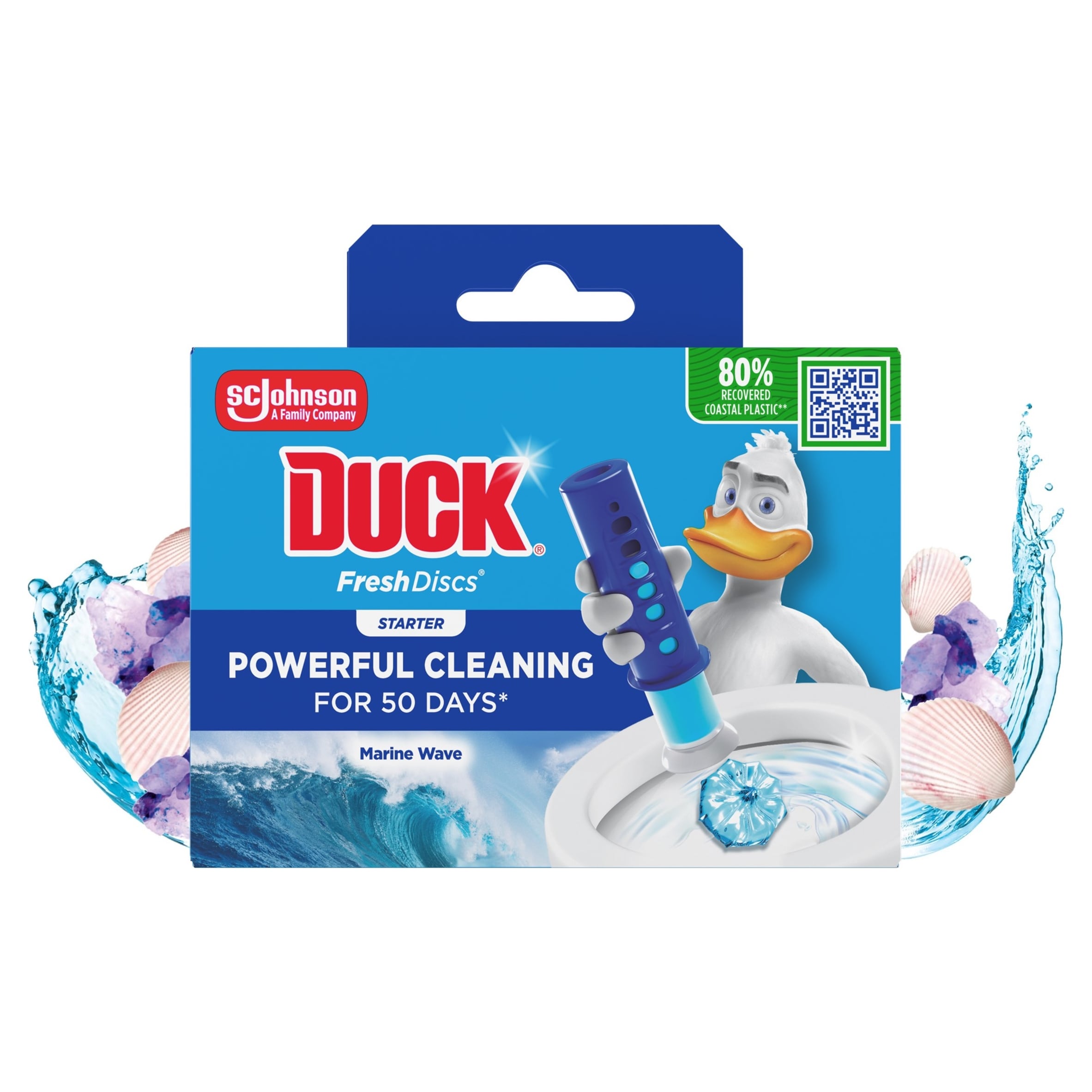 DUCK STARTER KIT FRESH DISCS MARINE 36ML