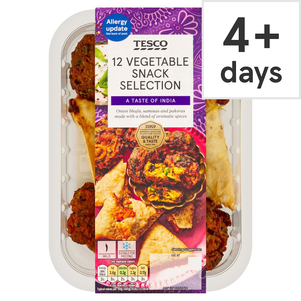Tesco Indian Snack Selection 314g