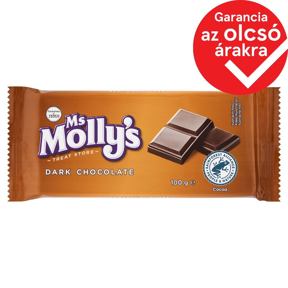 Ms Molly's Dark Chocolate 100 g