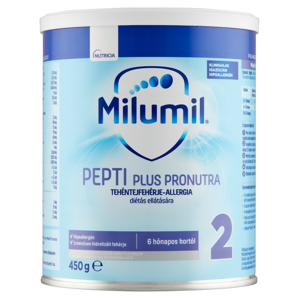 image 1 of Milumil Pepti Plus 2 Pronutra Special Supplement 6+ Months 450 g