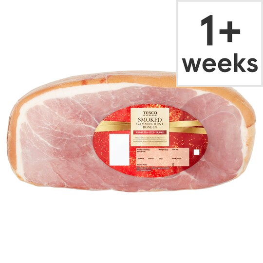Tesco Smoked Gammon Joint Bone In Tesco Groceries