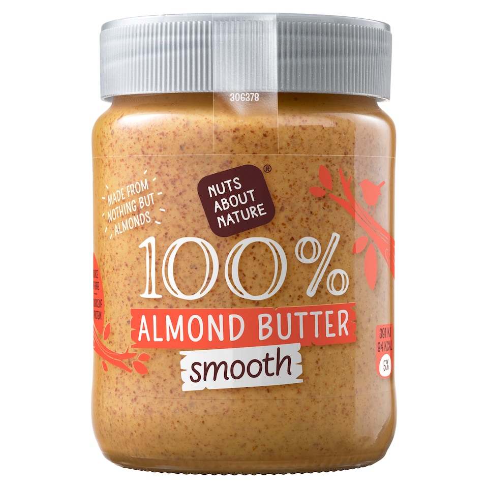 Nuts About Nature 100% Almond Butter Smooth 340G