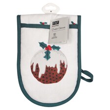 F&F Home Christmas Pudding Oven Gloves