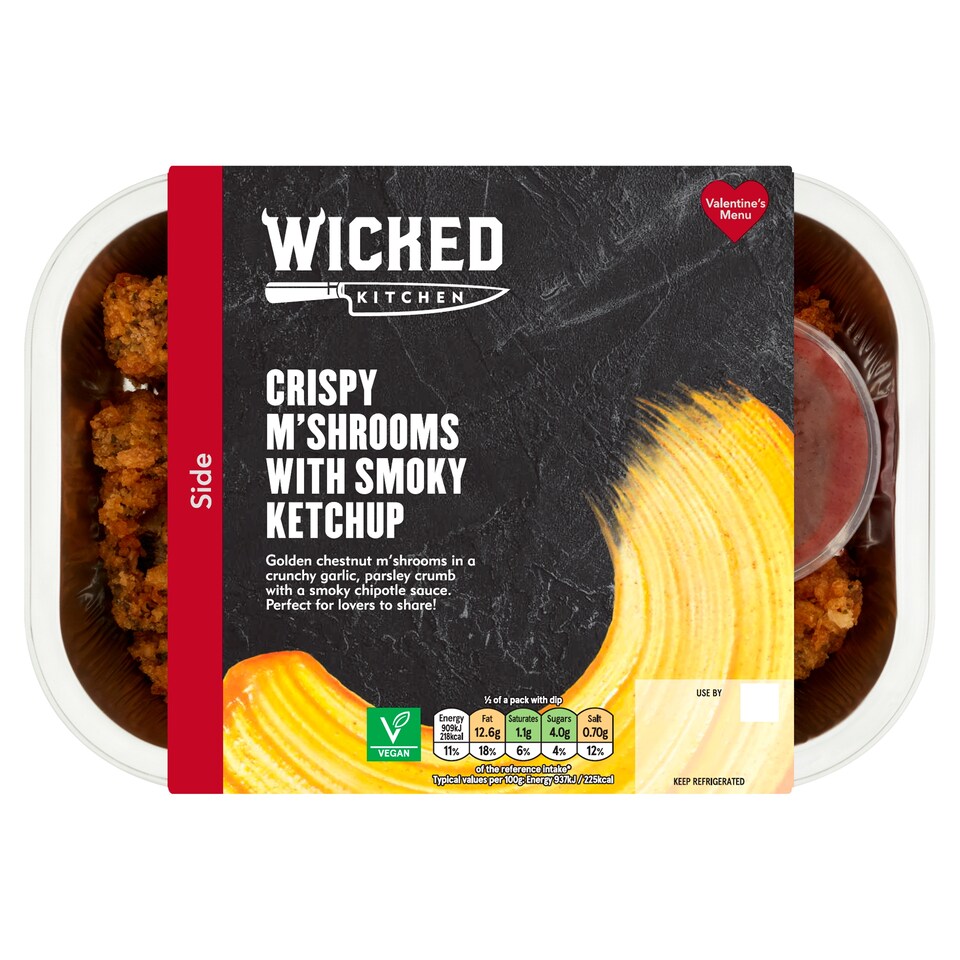 Wicked Kitchen Crispy M'shrooms Smoky Ketchup 210G