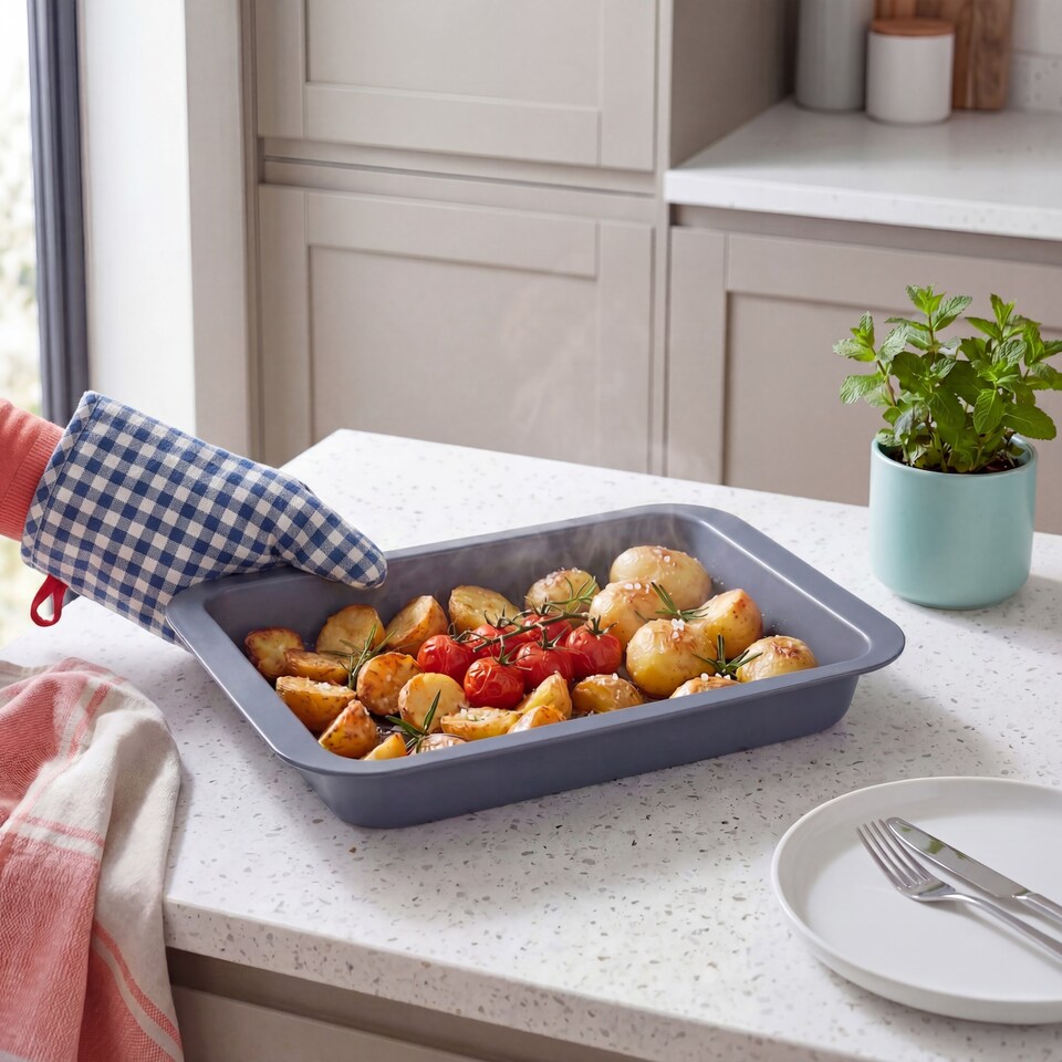 image 1 of Progress Mellow Oven Roaster Tray