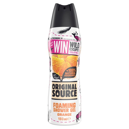 Original Source Orange Foaming Shower Gel 180Ml Tesco Groceries