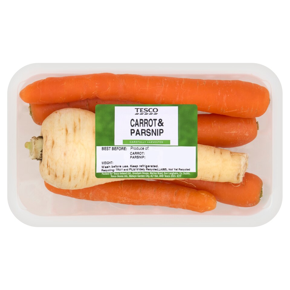 Tesco Carrot And Parnsip 500G