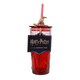 image 3 of Harry Potter Glass Cup with Straw